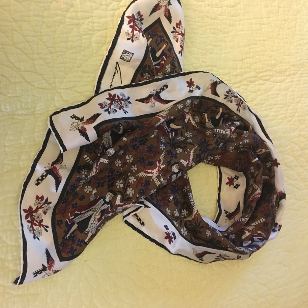 Anne Klein Silk Scarf